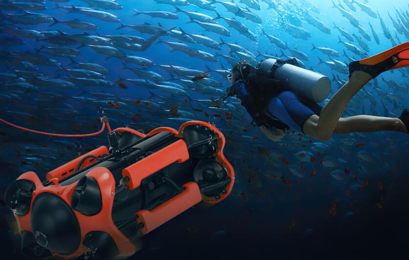 水下救援打撈機器人 助力水下搜救打撈工作效率!