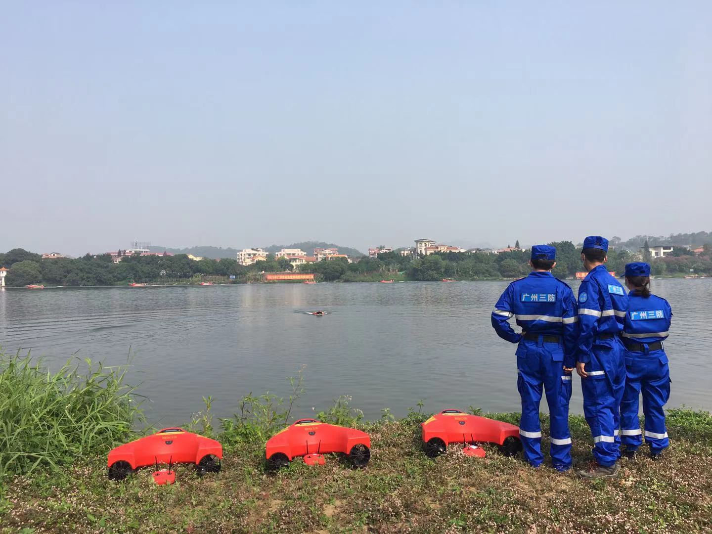 廣州市應急管理局丨智璟無人化救援裝備參與緊急救援演練