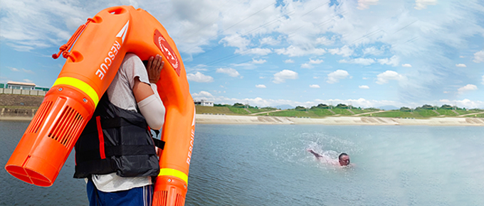 防汛抗洪護民安 智璟R2水上救援機器人